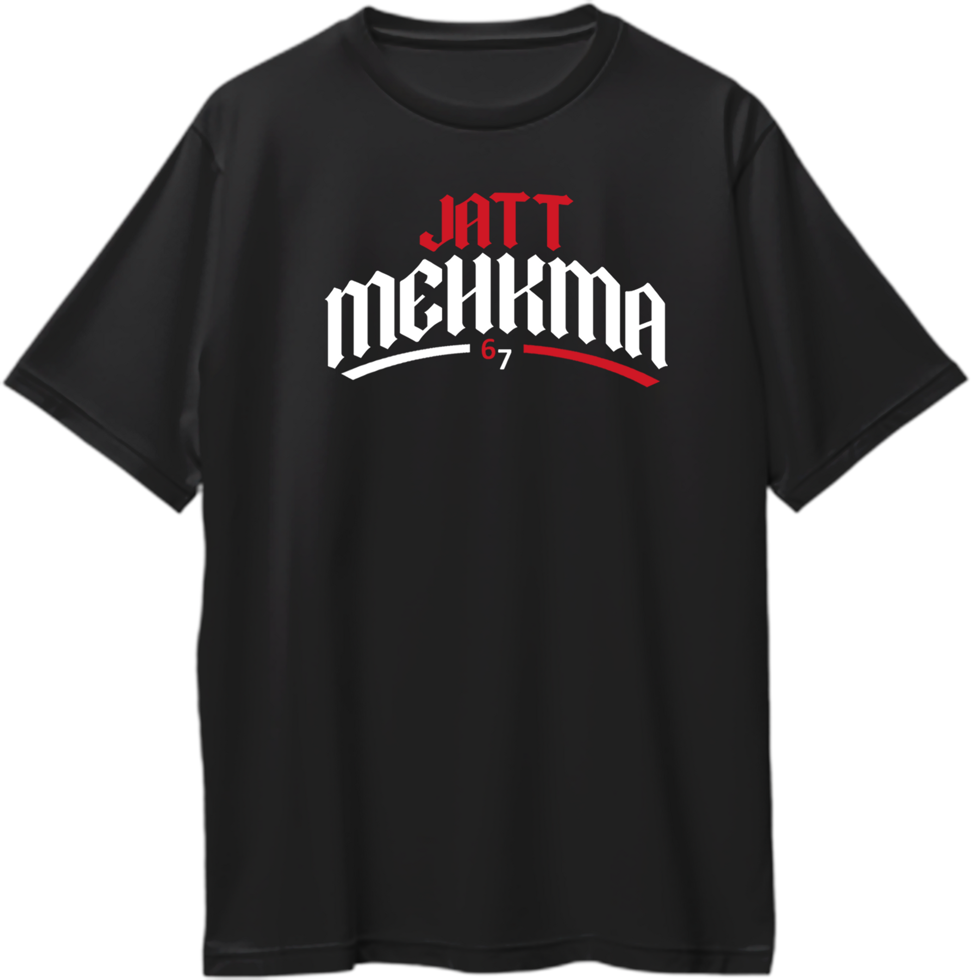 Jatt Mehakma Oversized Unisex T-Shirt – Exclusive streetwear with oversized fit for Yo Yo Honey Singh fans & hip-hop lovers. Shop now at Garrari.com!