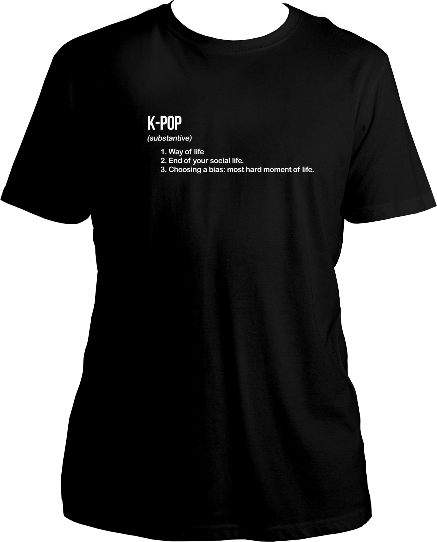 "Rock out in style with our Garrari K-Pop unisex T-shirts! Made from pure cotton, these tees are perfect for showing off your love for Korean pop music. Plus, at the best price, you can't go wrong! Get your hands on these fabulous shirts and proudly declare "I love K-Pop" to the world! #kpoptshirt