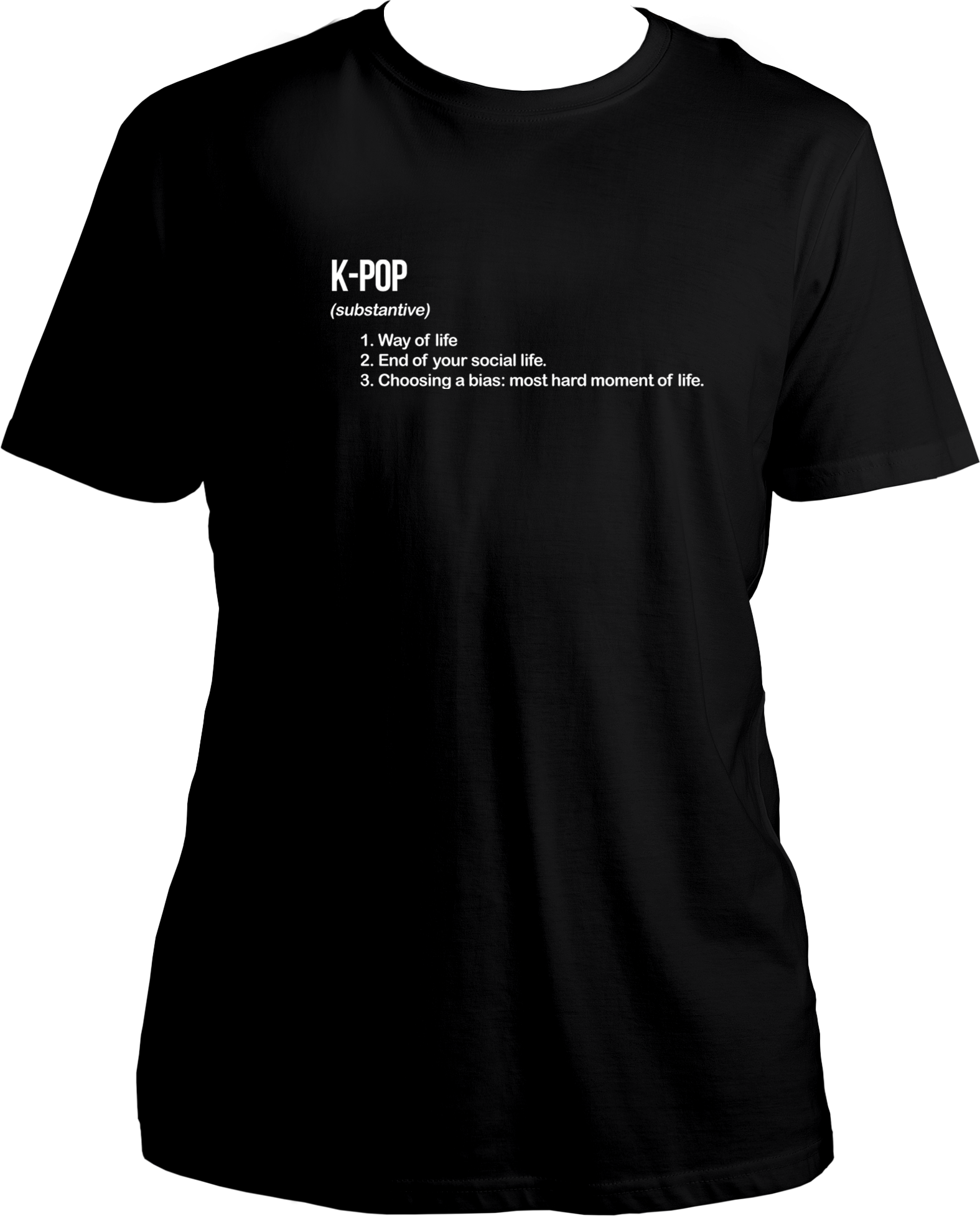 "Rock out in style with our Garrari K-Pop unisex T-shirts! Made from pure cotton, these tees are perfect for showing off your love for Korean pop music. Plus, at the best price, you can't go wrong! Get your hands on these fabulous shirts and proudly declare "I love K-Pop" to the world! #kpoptshirt
