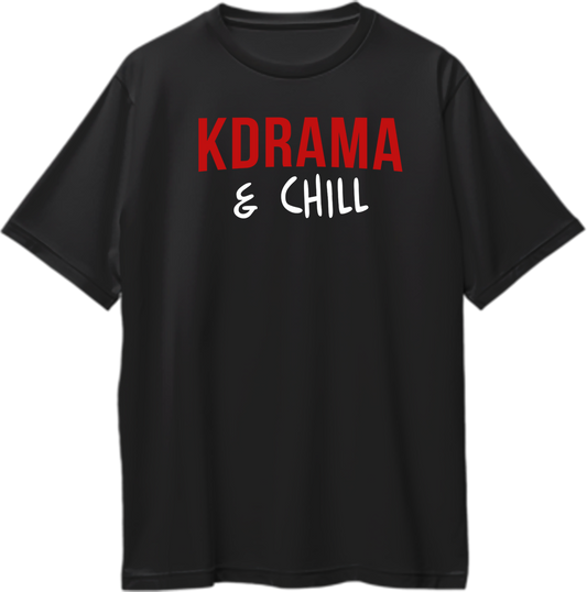 K Drama & Chill Oversized Unisex T-Shirts