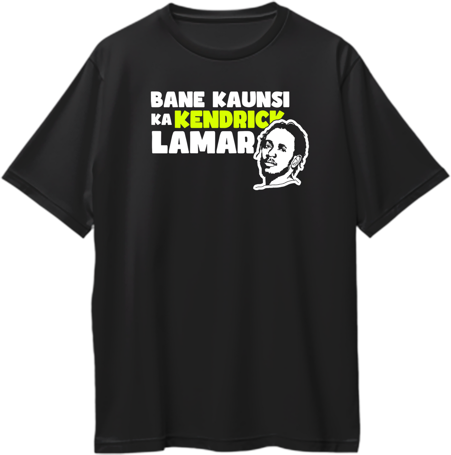 Bane Kaunsi Ka Kendrick Lamar Oversized Unisex T-Shirts