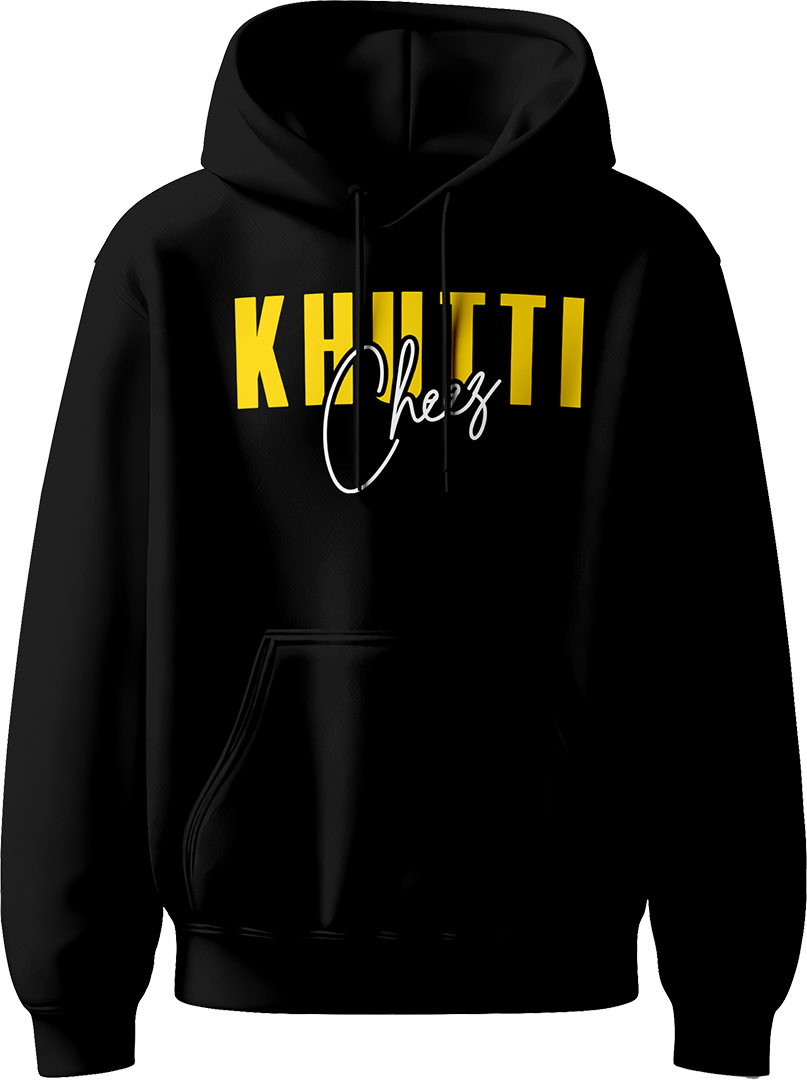 Khutti Diljit Dosanjh Unisex Hoodie featuring bold “Khutti” text inspired by Diljit Dosanjh’s lyrics and Jatt swag.