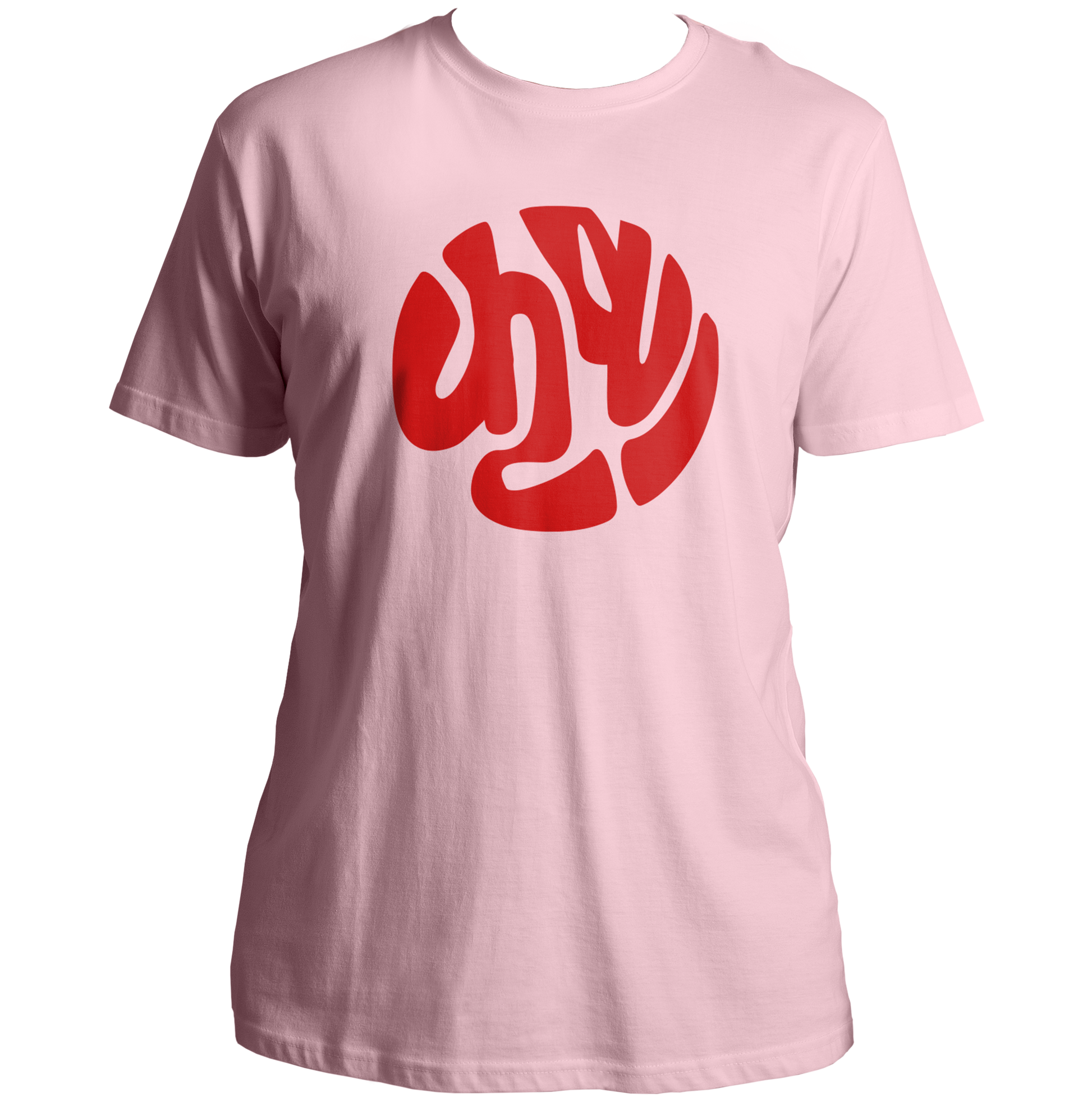 Baby Pink Shri Krishna कृष्ण T-shirt with Hindi devotional print by Garrari