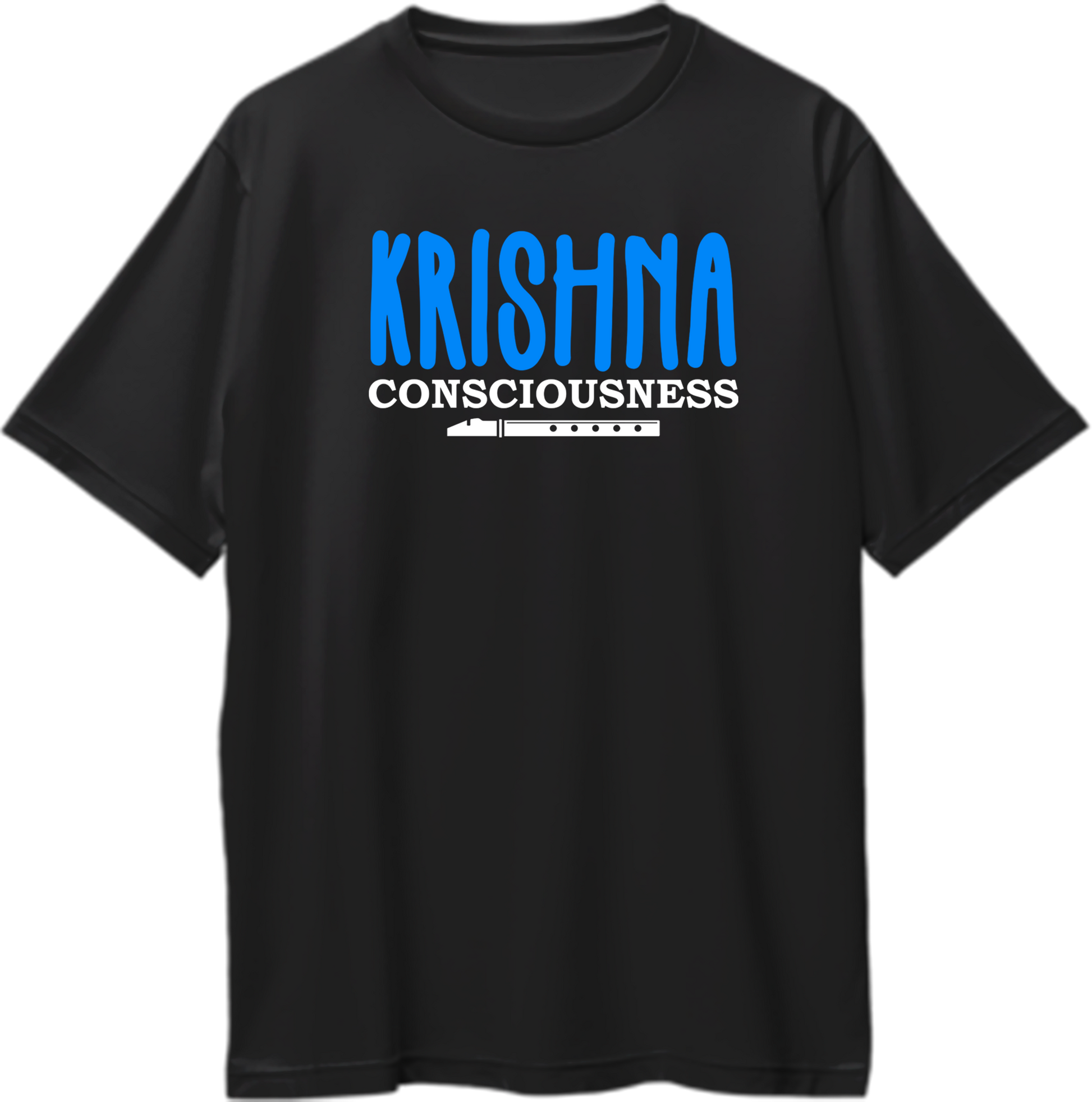 Krishna Consciousness oversized unisex t-shirt with spiritual design, perfect for devotees and lovers of Lord Krishna's teachings.