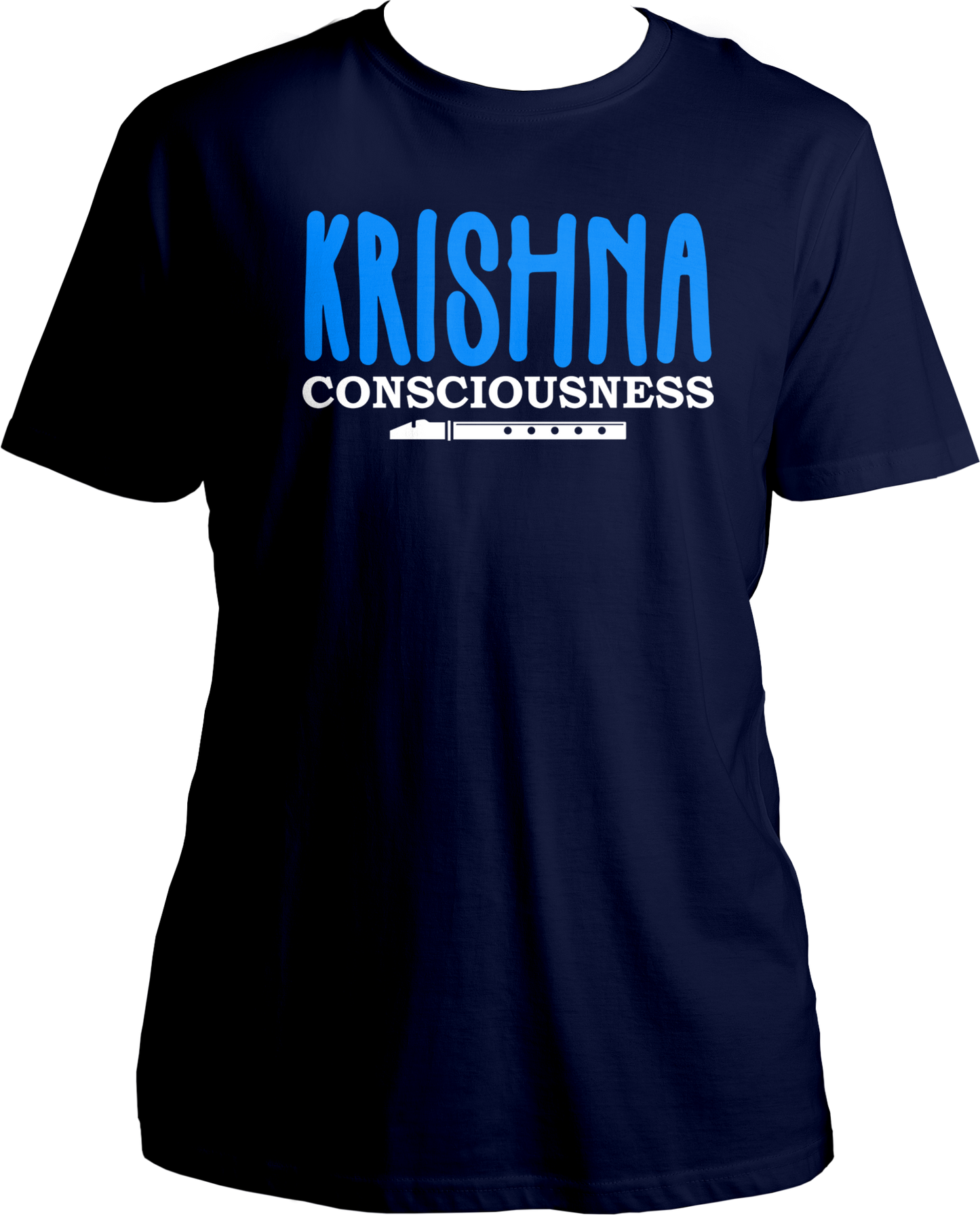 Collection of Shri Krishna and devotional t-shirts, featuring Krishna Consciousness design