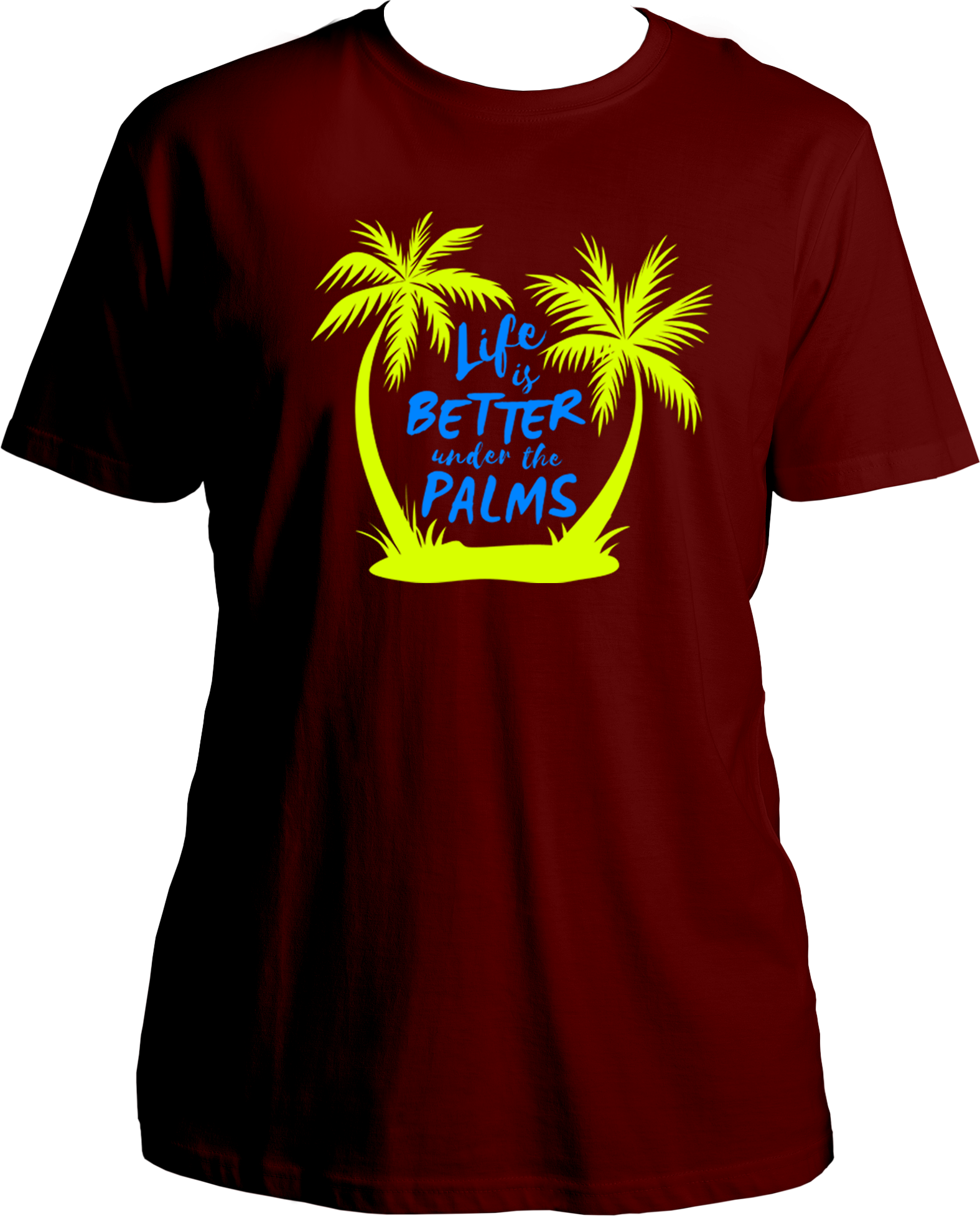 Relax under the palms in this stylish, comfy "Life Is Better Under The Palms" Vacation T-Shirt! Perfect for men, women and kids, this 100% Cotton T-shirt from Garrari is the perfect way to make memories on your next family trip. Make your next beach vacation extra special!