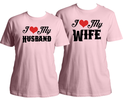 We believe that celebrating love should be affordable for everyone. That's why our "I Love My Husband & I Love My Wife" Couple T-Shirts come at an amazing price, ensuring that you get the best without breaking the bank.