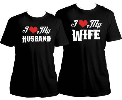 We believe that celebrating love should be affordable for everyone. That's why our "I Love My Husband & I Love My Wife" Couple T-Shirts come at an amazing price, ensuring that you get the best without breaking the bank.