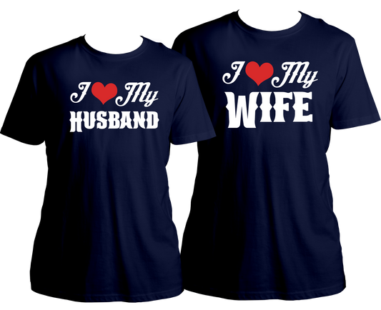 We believe that celebrating love should be affordable for everyone. That's why our "I Love My Husband & I Love My Wife" Couple T-Shirts come at an amazing price, ensuring that you get the best without breaking the bank.