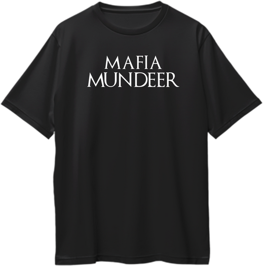 Mafia Mundeer Yo Yo Honey Singh Oversized Unisex T-Shirt – Premium streetwear celebrating desi hip-hop roots. Available now on Garrari.com!