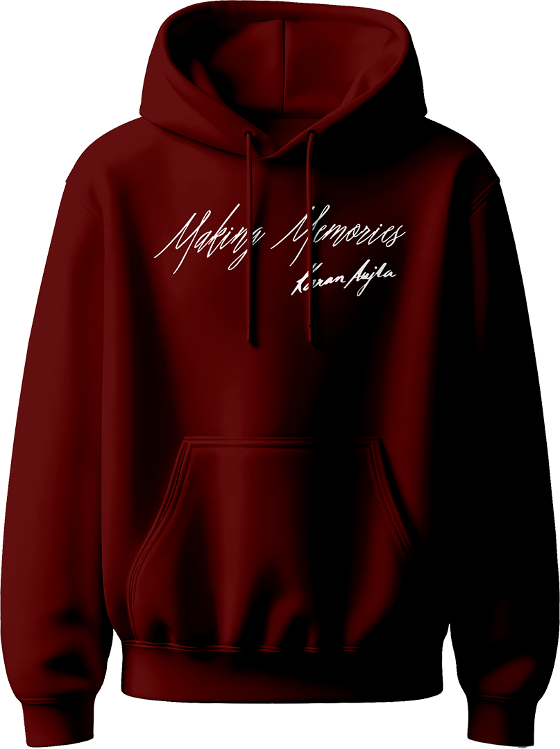 Making Memories Karan Aujla unisex hoodie inspired by the iconic album, designed for Punjabi music fans who love comfort and style.