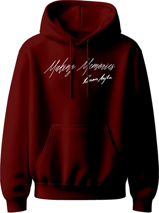 Making Memories Karan Aujla unisex hoodie inspired by the iconic album, designed for Punjabi music fans who love comfort and style.