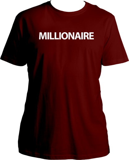 Millionaire Unisex T-Shirt – Hip-hop streetwear inspired by Yo Yo Honey Singh’s hit song ‘Millionaire’. Limited edition merch, available now on Garrari.com.