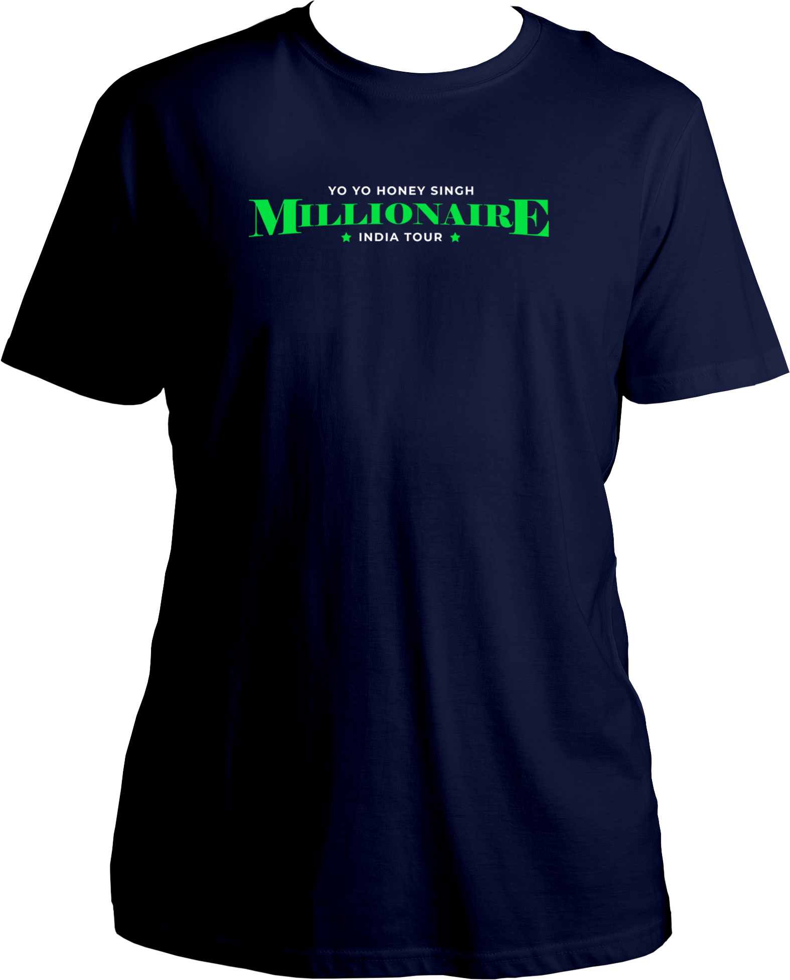 Millionaire Yo Yo Honey Singh Tour Unisex T-Shirt – High-quality fan merch celebrating the success & legacy of Yo Yo Honey Singh. Available on Garrari.com!