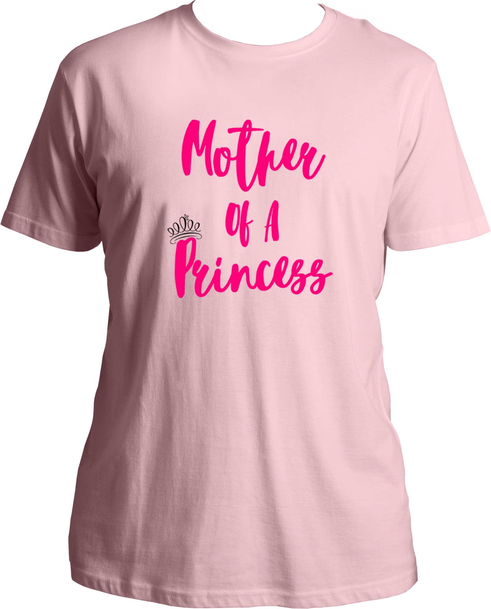 mother of a princess unisex baby pink t shirt girl mom gift for mom