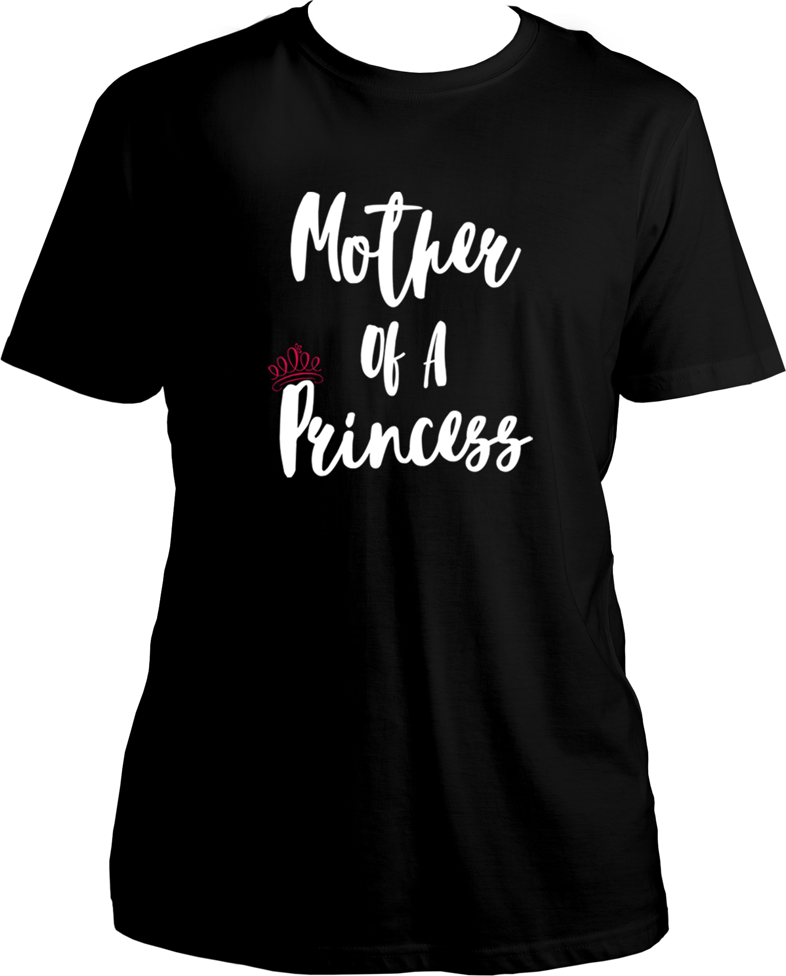 mother of a princess unisex black t shirt girl mom gift for mom