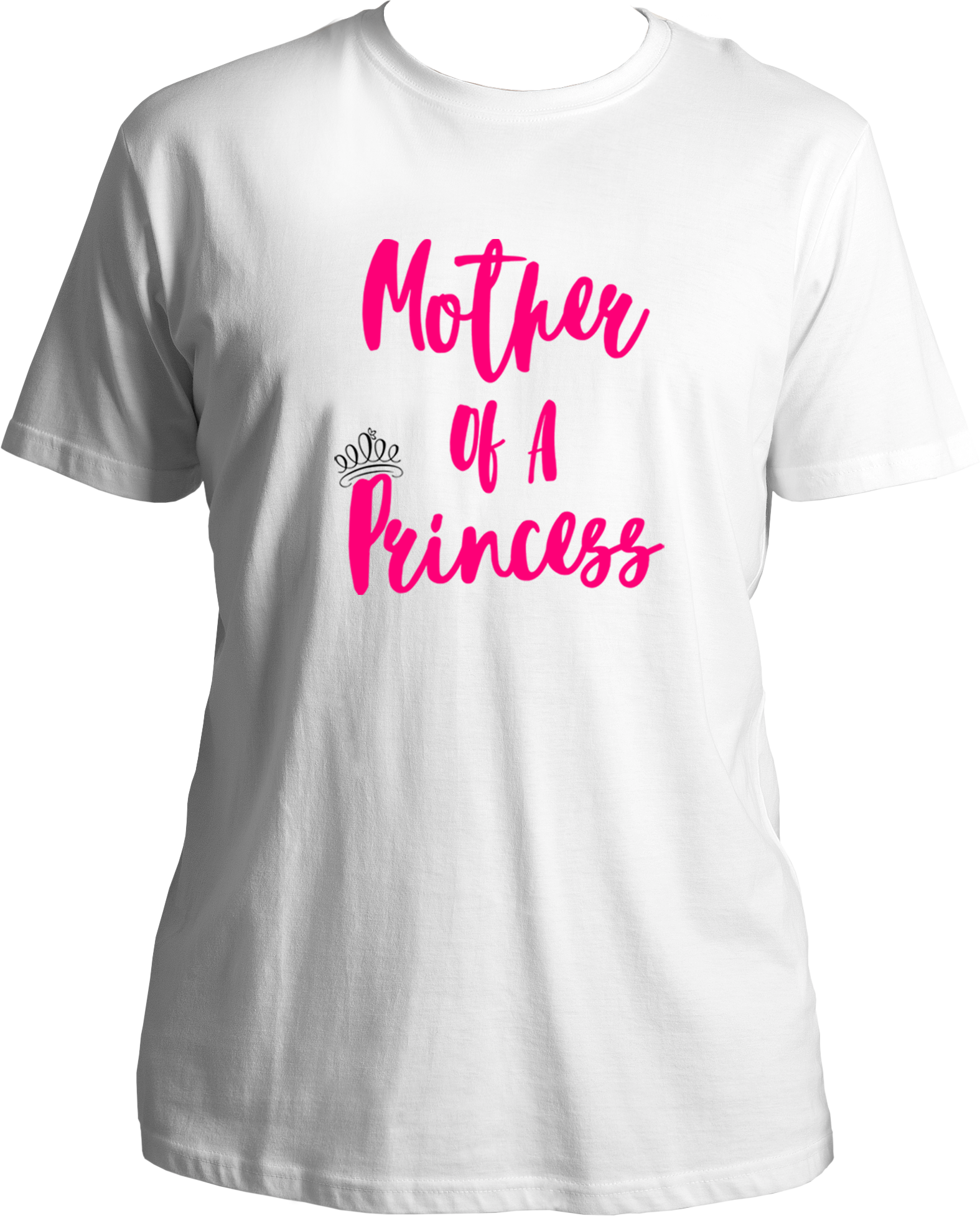 mother of a princess unisex white t shirt girl mom gift for mom
