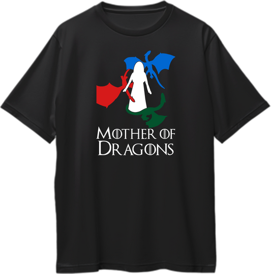 Mother Of Dragons GOT HOD Oversized Unisex T-Shirts