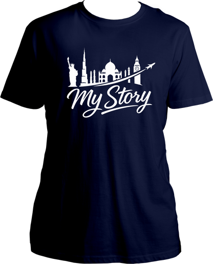 my story yo yo honey singh unisex Navy Blue t shirt punjabi rap design