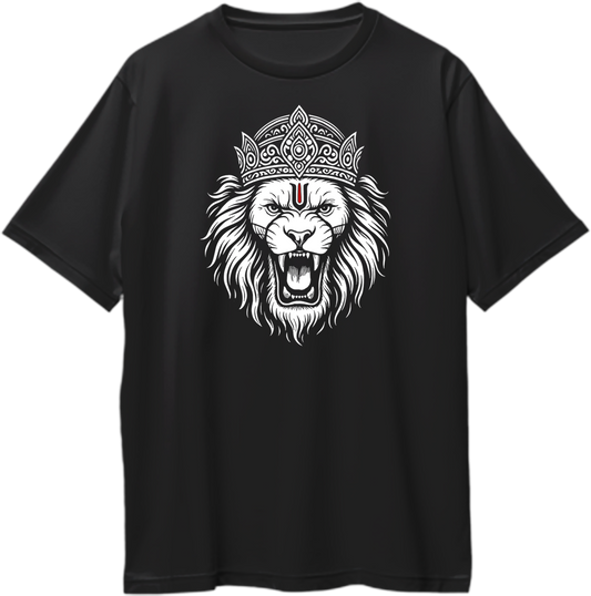 Oversized streetwear t-shirt inspired by Hindu mythology – Lord Narsimha