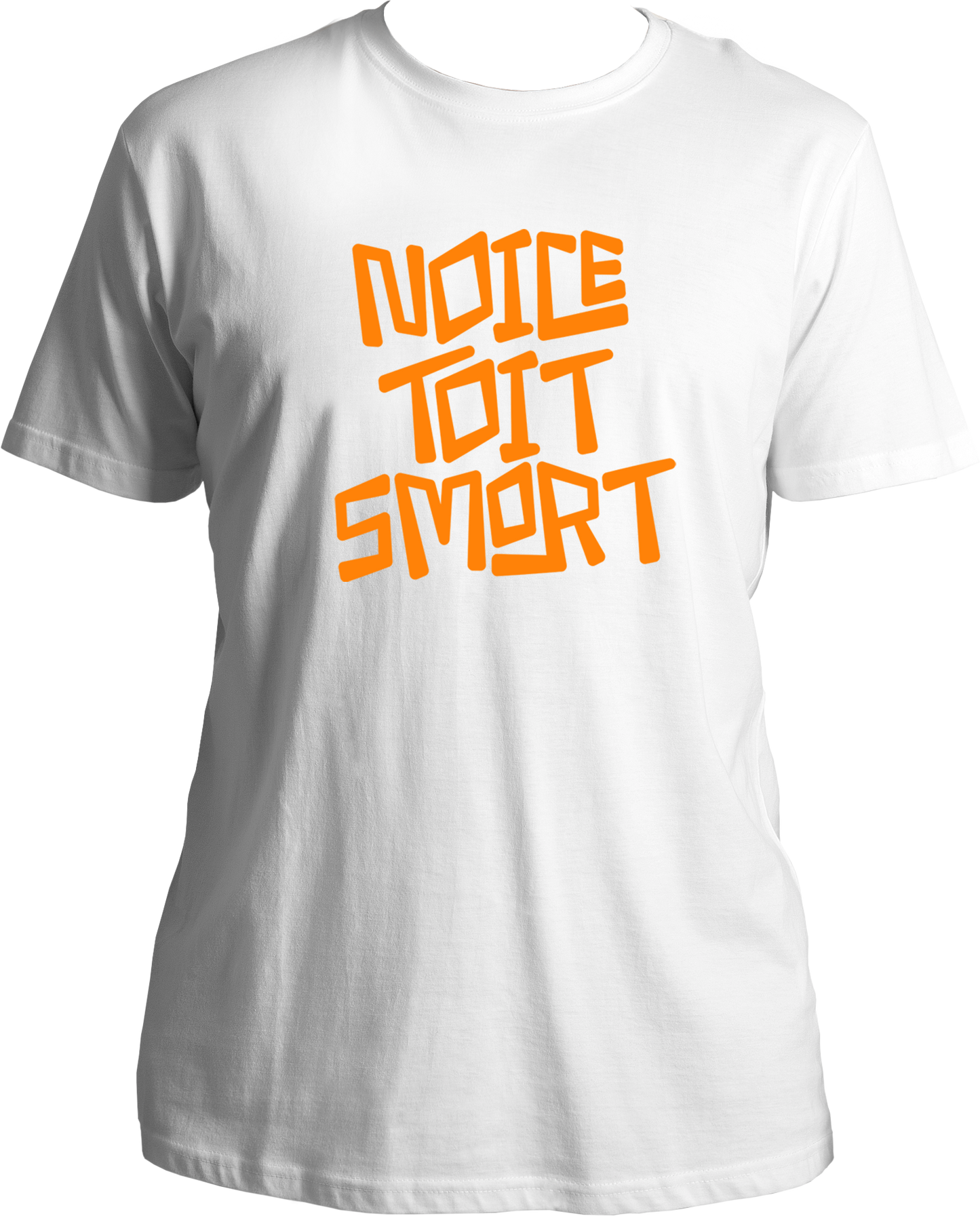 Welcome to our T-shirt collection inspired by the hilarious TV show Brooklyn Nine-Nine! Introducing our unisex cotton T-shirt featuring the iconic phrase "Noice Toit Smort" that captures the essence of the show's humor and wit.