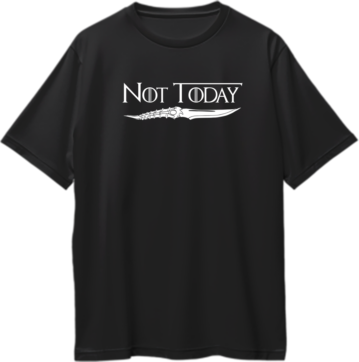 Not Today GOT Oversized Unisex T-Shirts
