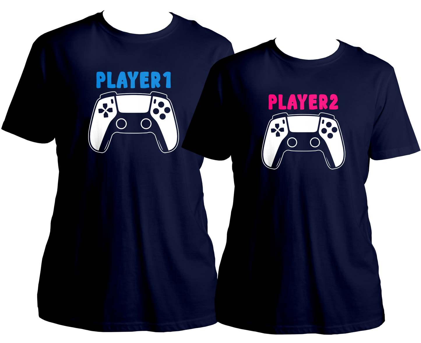 Player 1 Player 2 Bro-Sis Unisex T-Shirt  Combo