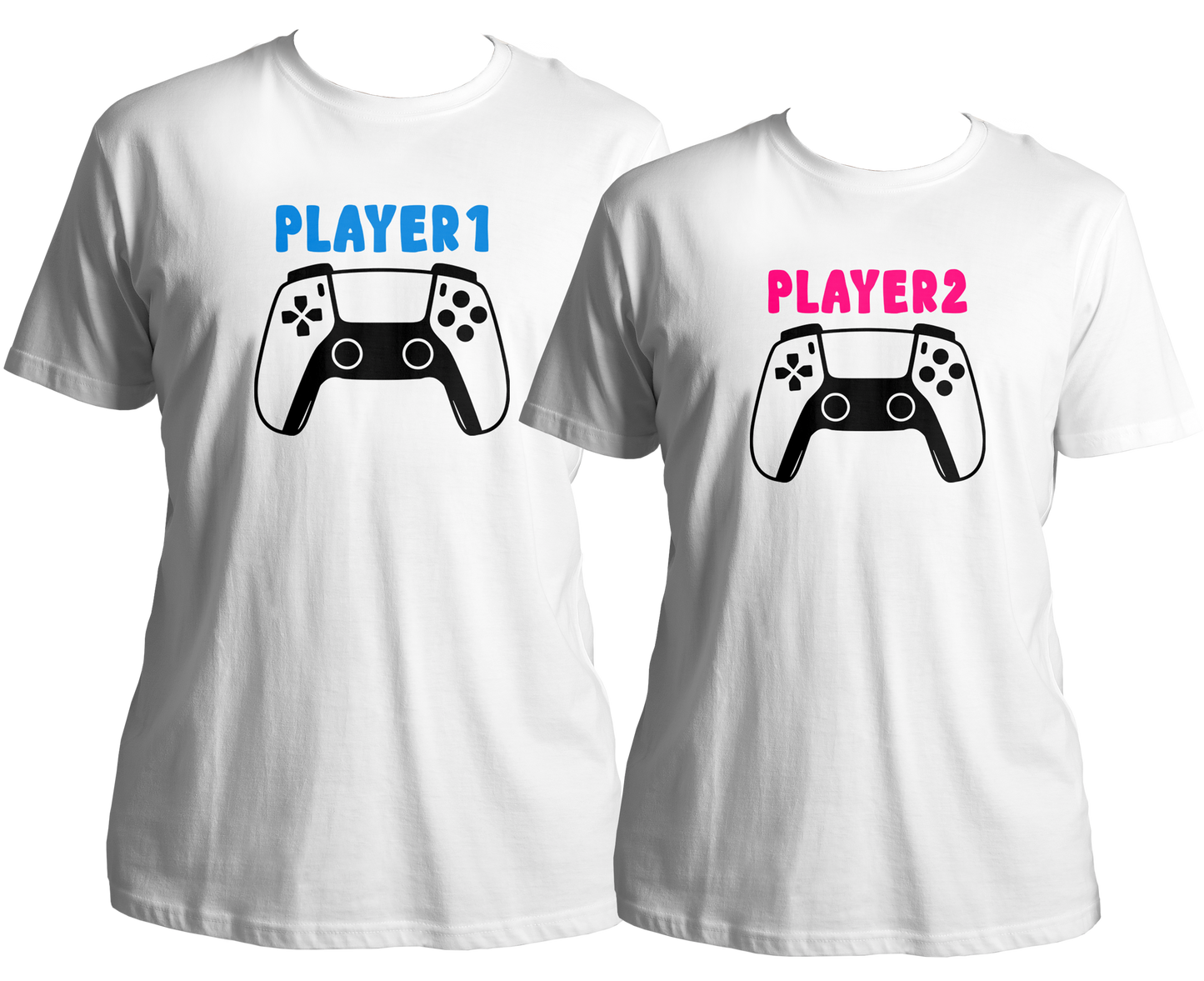 Player 1 Player 2 Bro-Sis Unisex T-Shirt  Combo