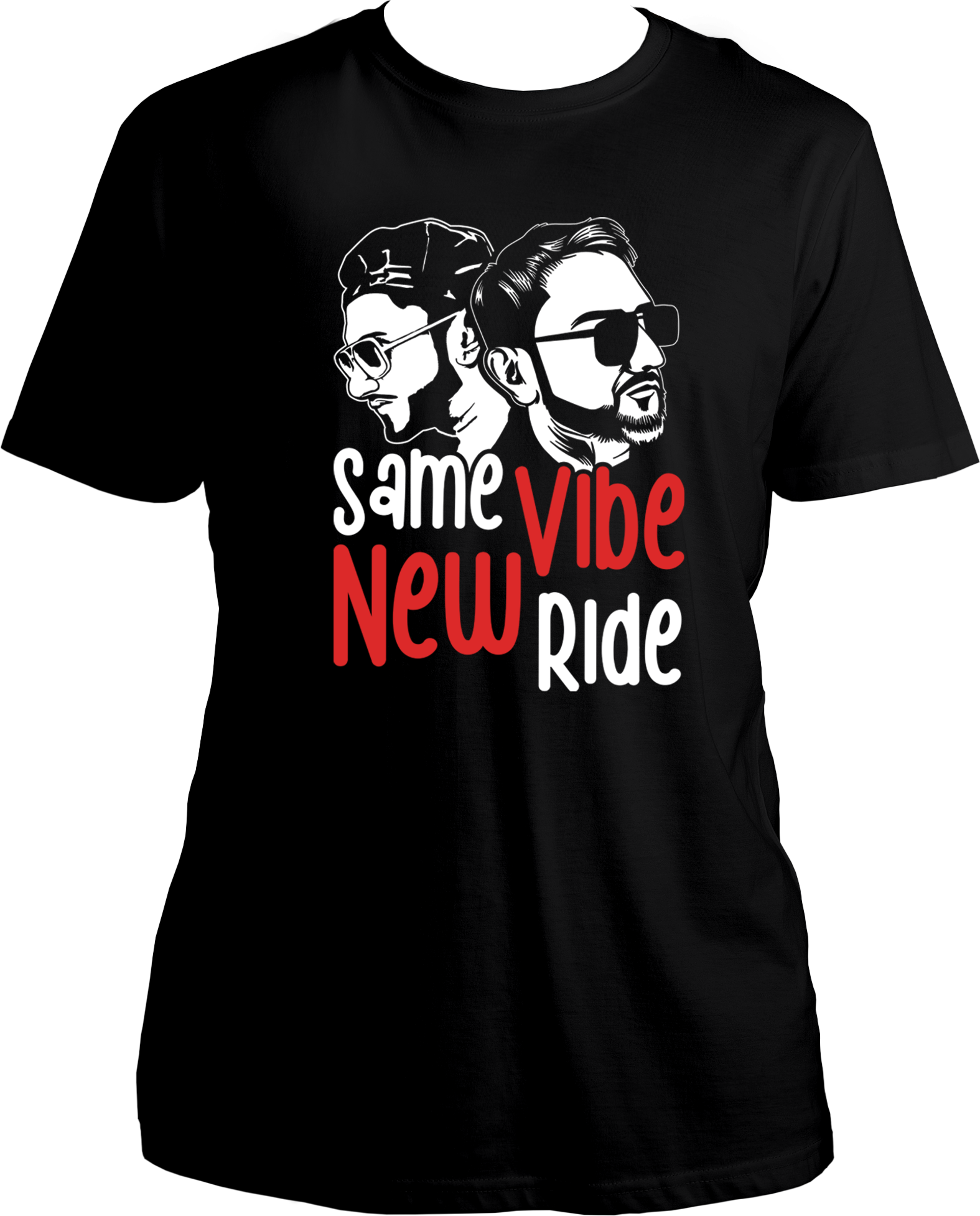 Same Vibe New Ride Honey Singh Unisex T-Shirt – Hip-hop streetwear celebrating his transition from Glassi to Millionaire. Limited edition fan merch, available now on Garrari.com.