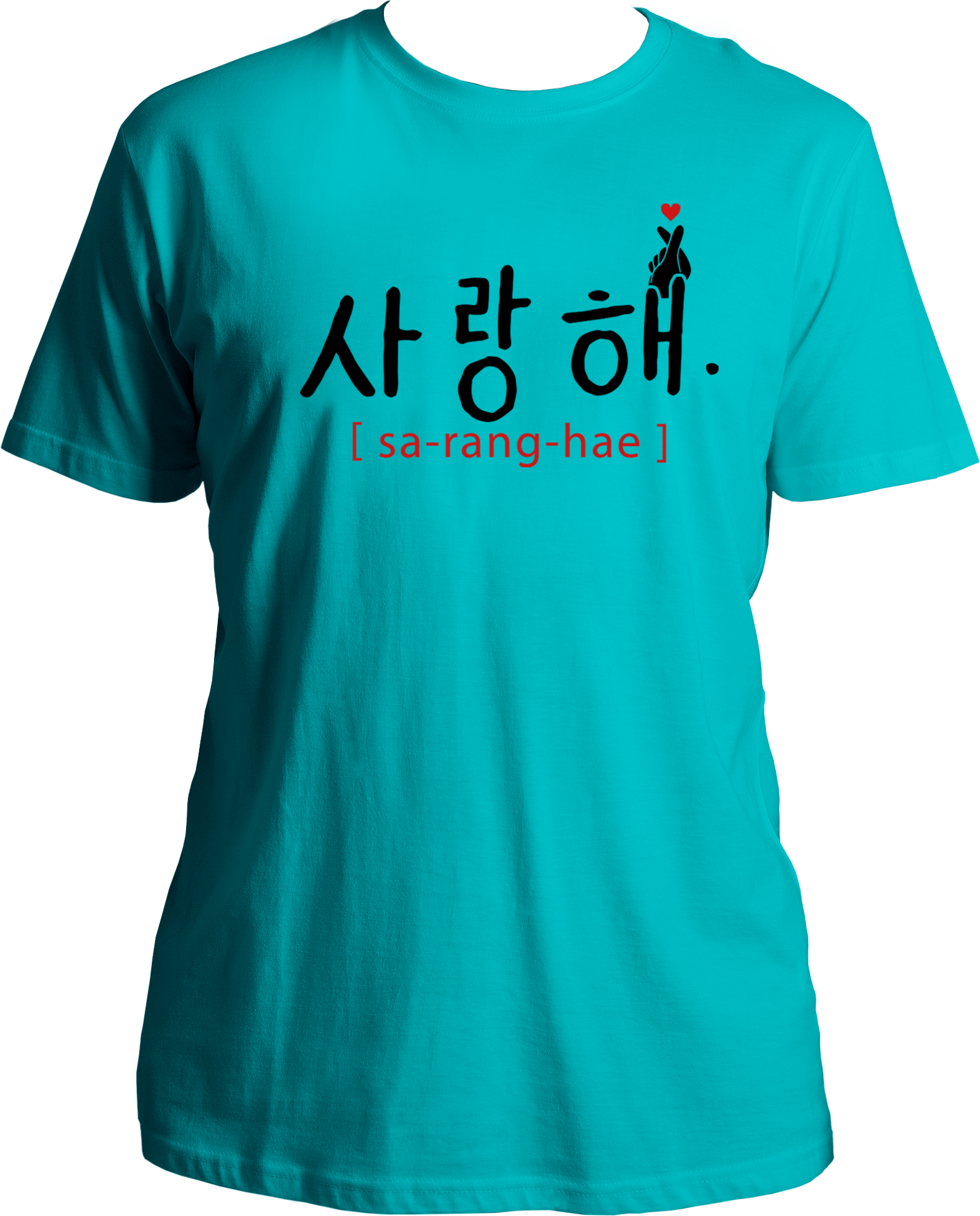 Show your love for Korean culture and K-pop with our Saranghae unisex t-shirts! Made with 100% cotton for a comfortable fit, these tees are perfect for both Korean language enthusiasts and K-pop fans. With the best price around, this is a must-have addition to your wardrobe!