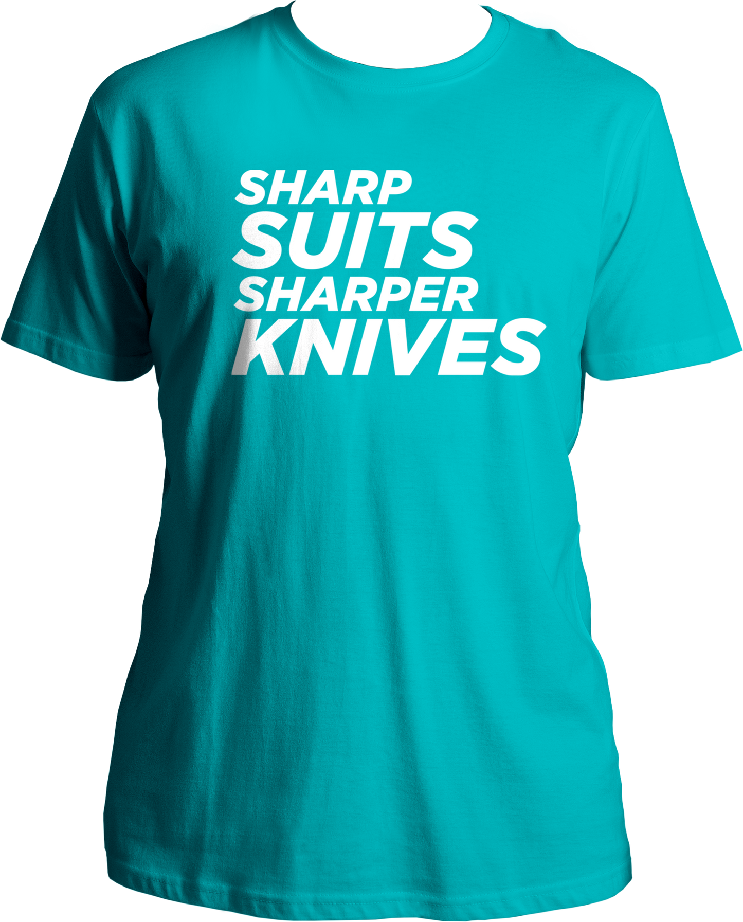 Crafted with comfort and style in mind, our Unisex Cotton Round Neck T-Shirt pays homage to the essence of The Gentlemen. Featuring a sleek design that reads "Sharp Suits Sharper Knives," this tee embodies the show's sophisticated yet edgy vibe. Made from high-quality cotton, it ensures a soft and breathable feel for all-day comfort.