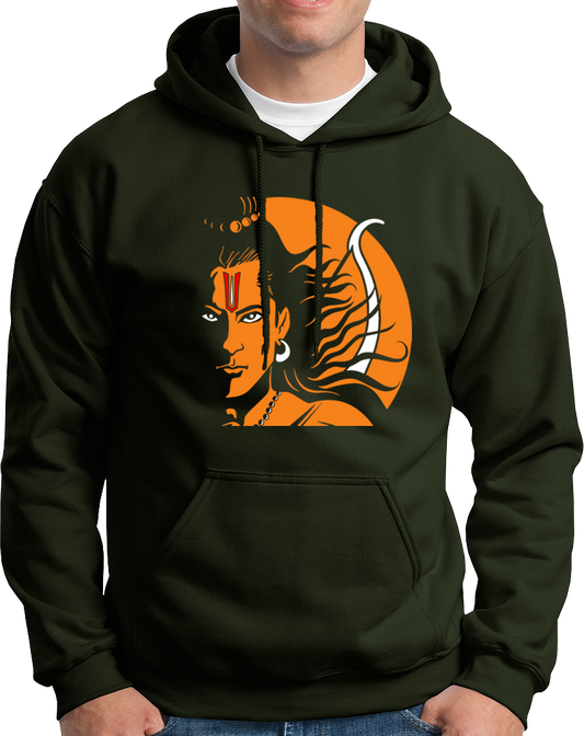 Get ready to welcome Prabhu Ram on January 22 with this Shri Ram Unisex Hoodie. Made for devotees, this cozy and warm hoodie is the perfect way to show your love and devotion. Choose from a wide range of devotional hoodies and be ready for Prabhu's arrival!