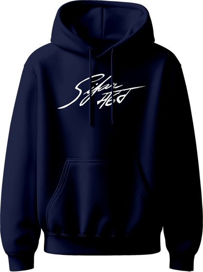 Sifar Safar Karan Aujla unisex hoodie with a bold typographic logo, crafted for fans of Punjabi music and soulful lyrics