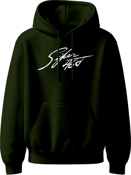 Sifar Safar Karan Aujla unisex hoodie with a bold typographic logo, crafted for fans of Punjabi music and soulful lyrics