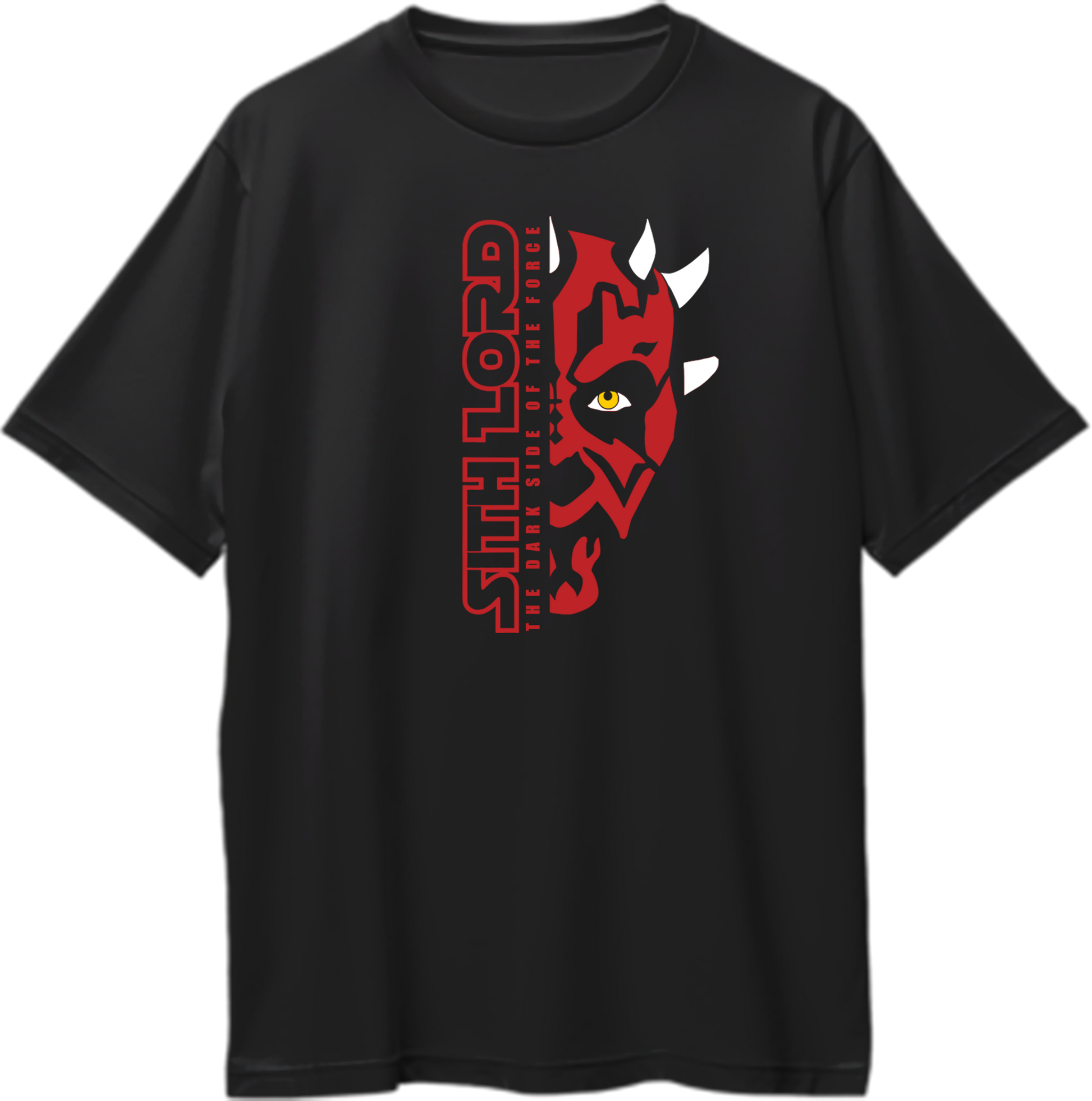 Sith Lord t-shirt, dark side oversized tee, unisex Sith clothing, villain graphic t-shirt, embrace the dark side apparel.