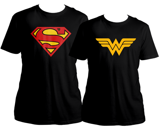 The Super Couple Combo Unisex T-Shirts