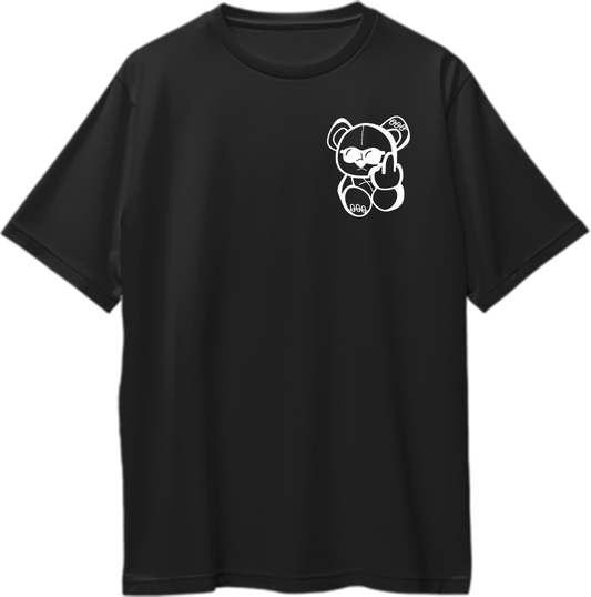 Front view of KR$NA Trendy Teddy Oversized Unisex T-Shirt featuring trendy graphic inspired by KR$NA.