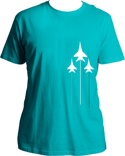 Tri Color Unisex T-Shirts
