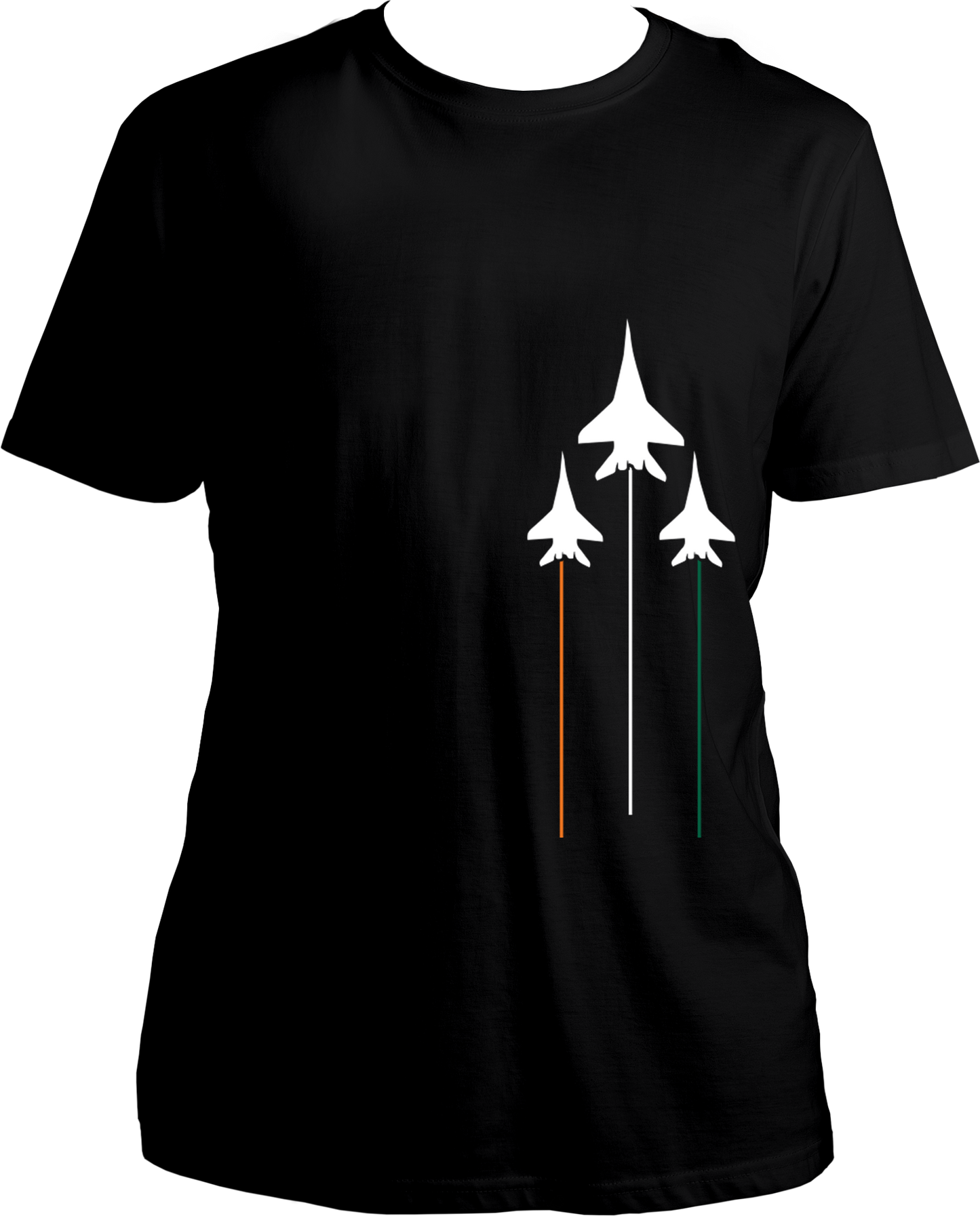 Tri Color Unisex T-Shirts