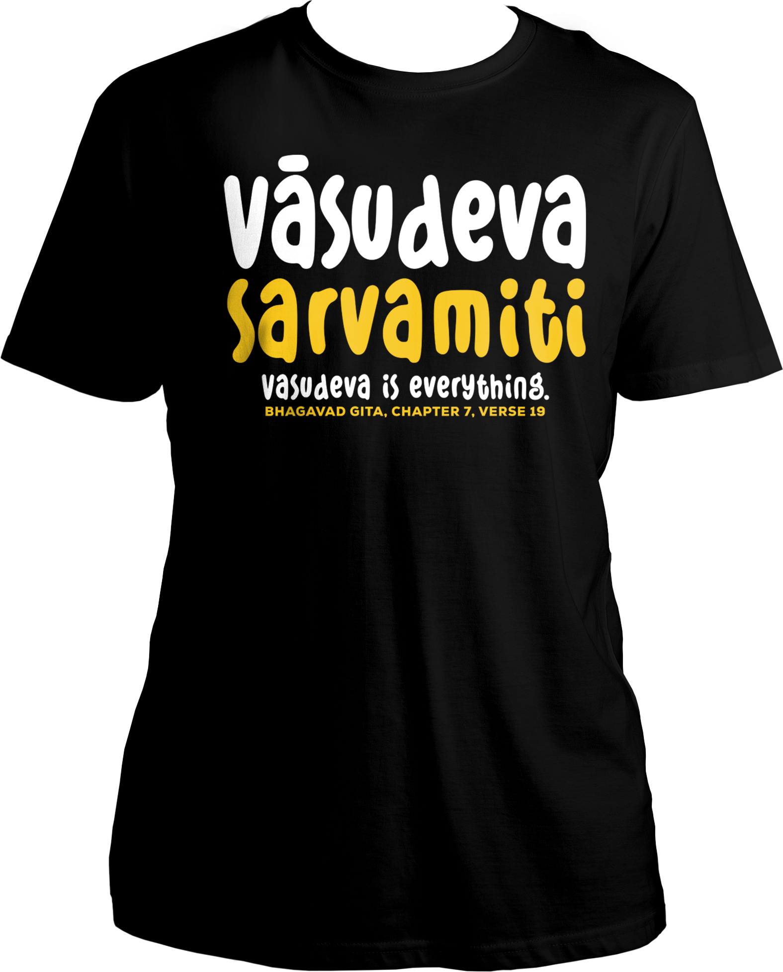 Vasudeva Is Everything Shri Krishna Bhagwad Gita Unisex T-Shirts