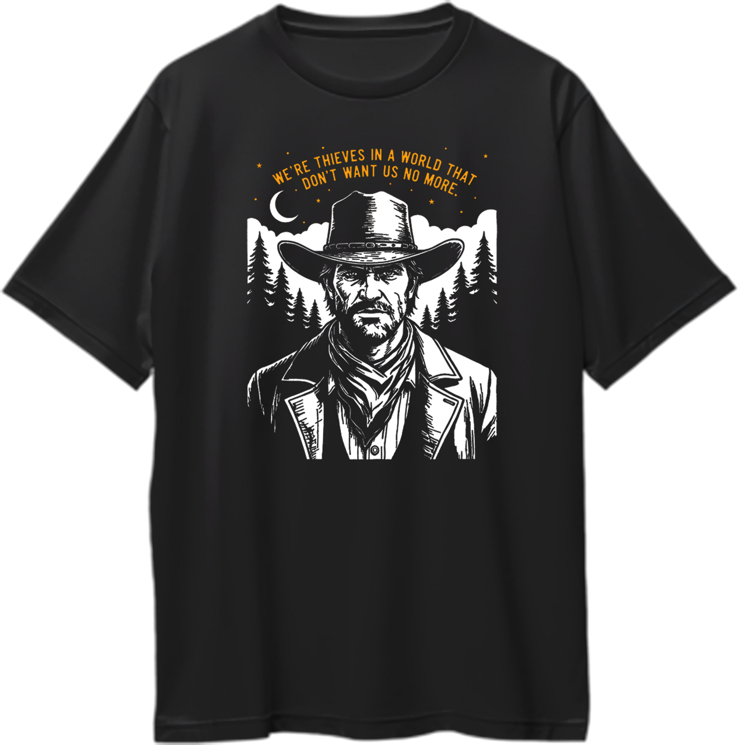 We’re Thieves in a World – RDR2 Oversized Unisex T-Shirt