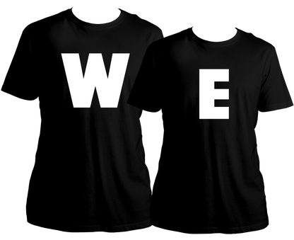 WE Couple Combo Unisex T-Shirts