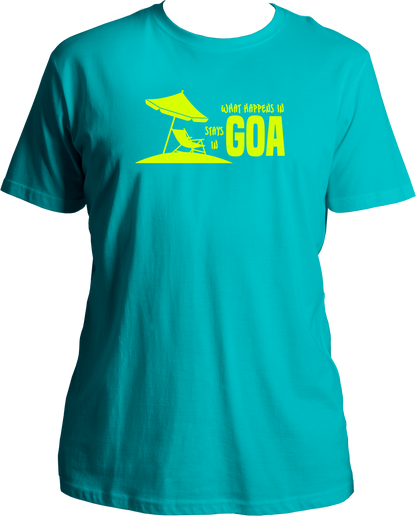 What Happens In Goa Stays In Goa Unisex T-Shirt