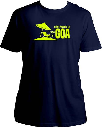 What Happens In Goa Stays In Goa Unisex T-Shirt