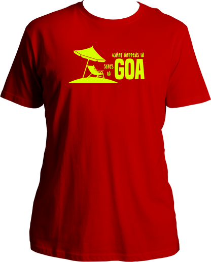 What Happens In Goa Stays In Goa Unisex T-Shirt