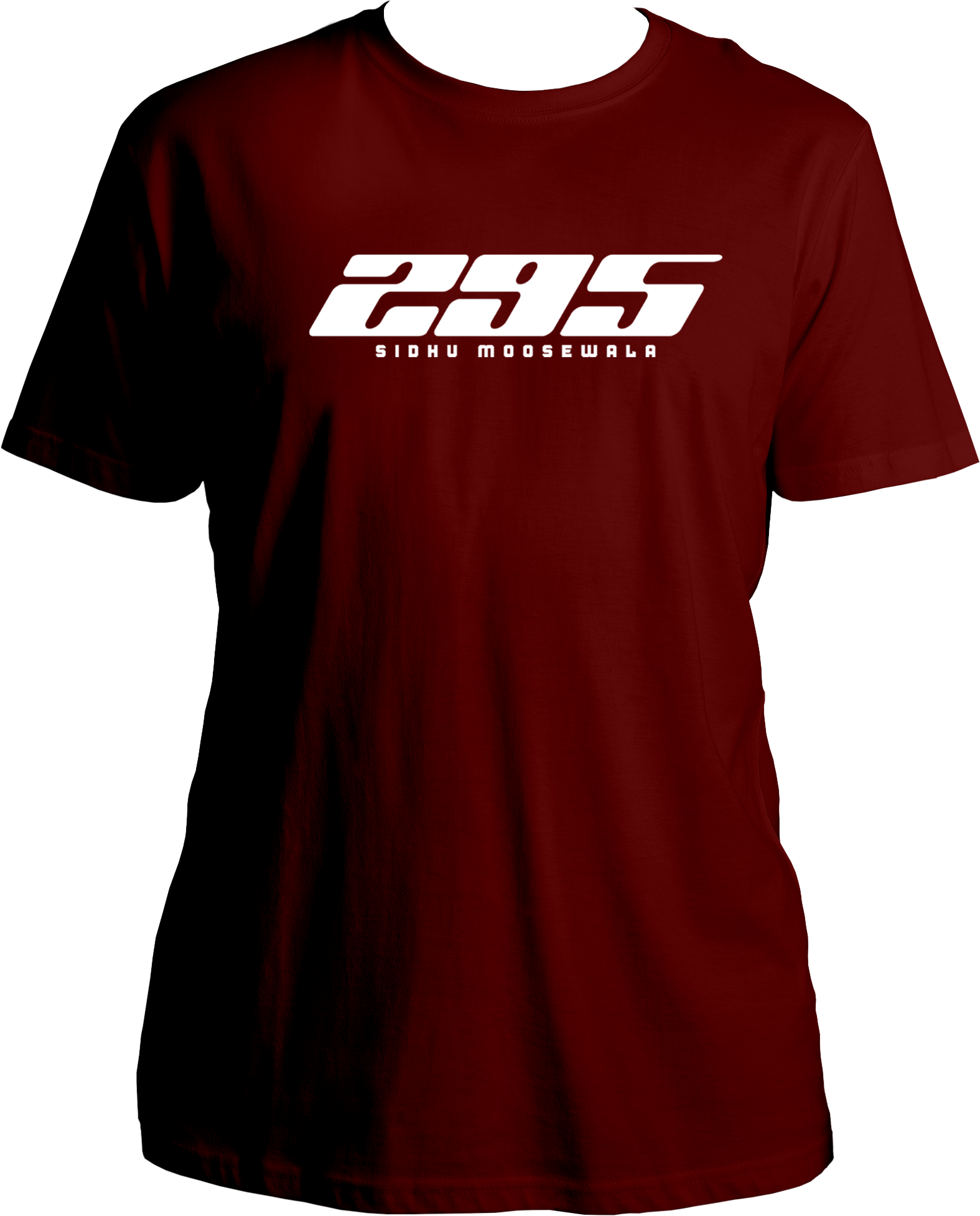 295 moosewala inspired maroon unisex t shirt punjabi fan merch