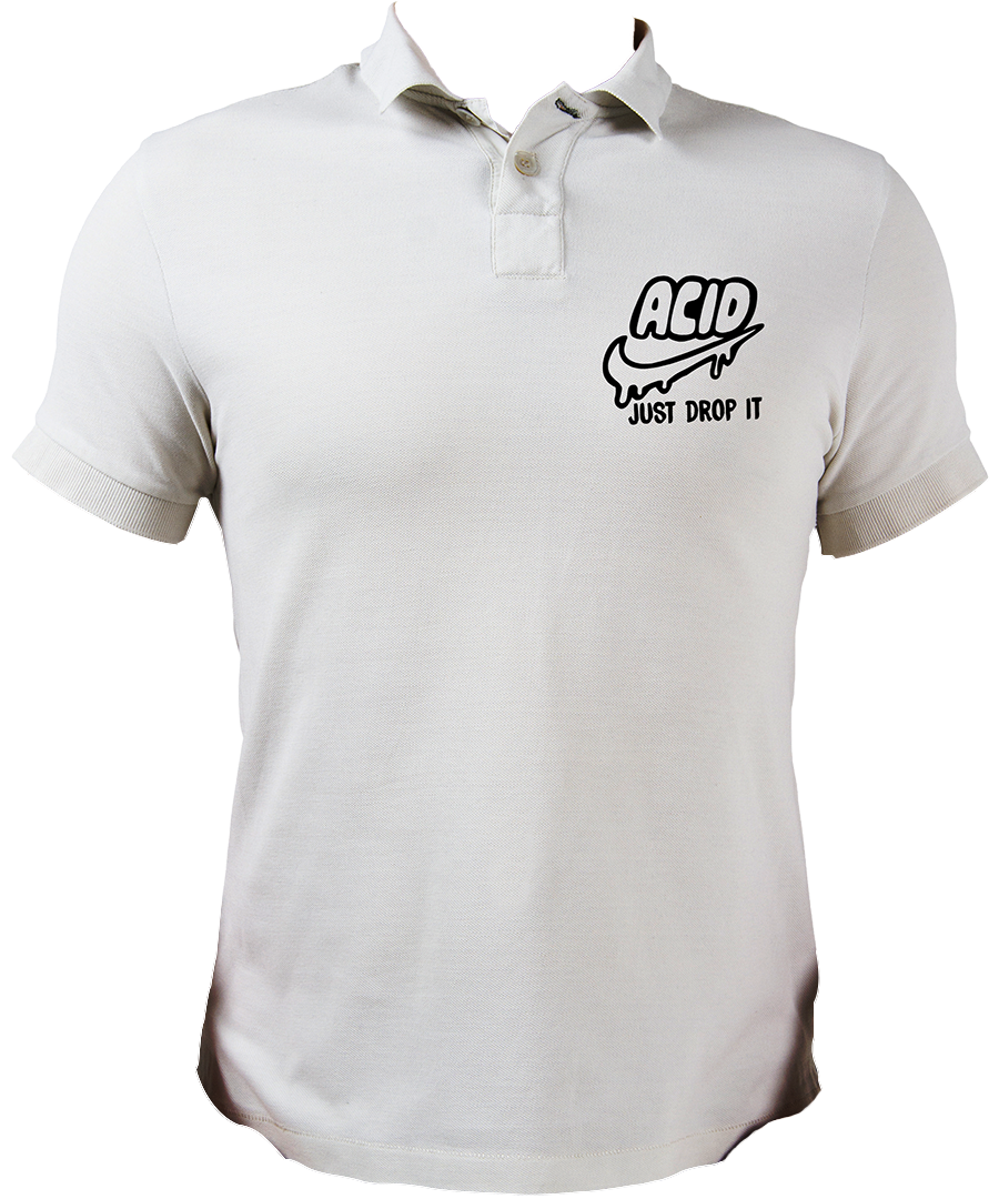 Acid Just Drop It Unisex Polo