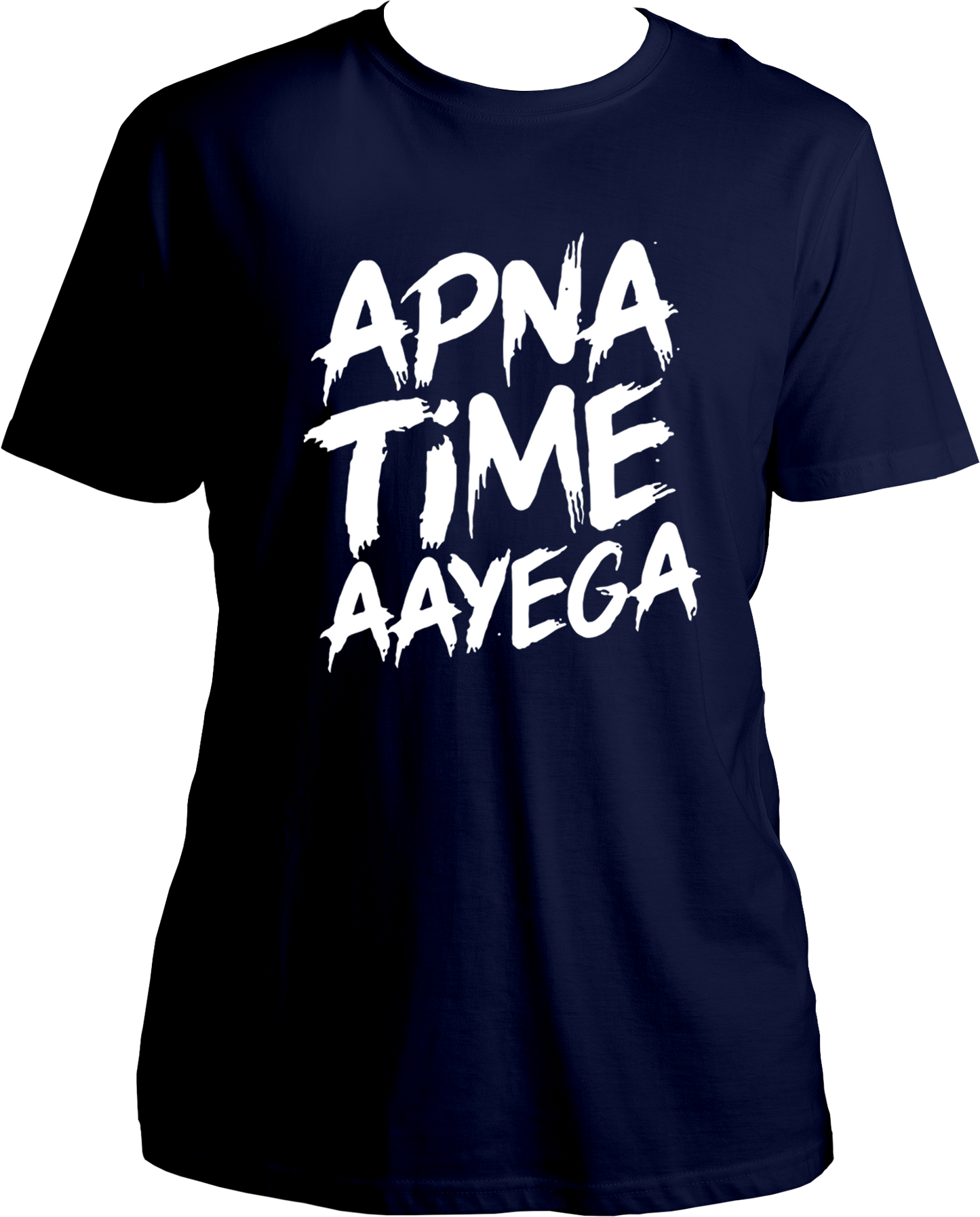 apna time aayega t shirt blue