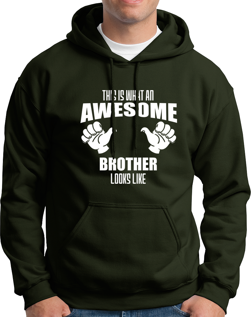 Awesome Brother- Unisex Hoodie