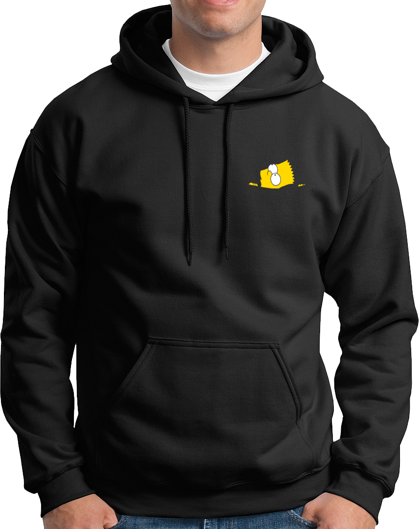 Pocket Bart- Unisex Hoodie